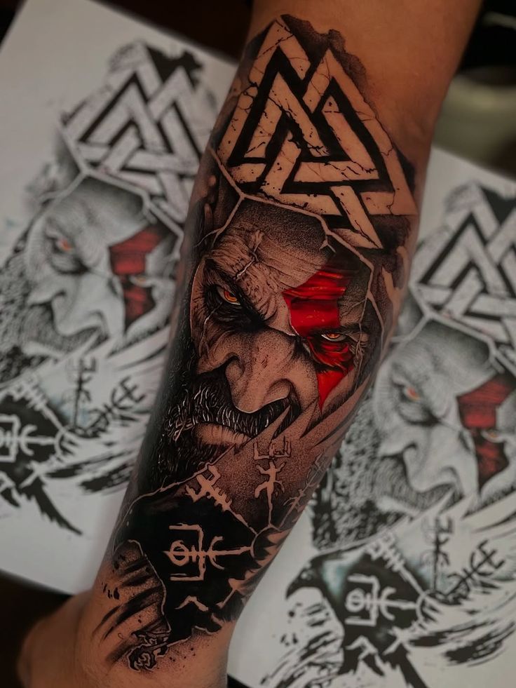 Tatuagem temática geek